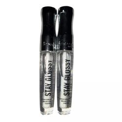 Set Of 2 - Rimmel Stay GlossShine Lip Gloss 0.18 fl oz - #820 Seduce Me - NEW