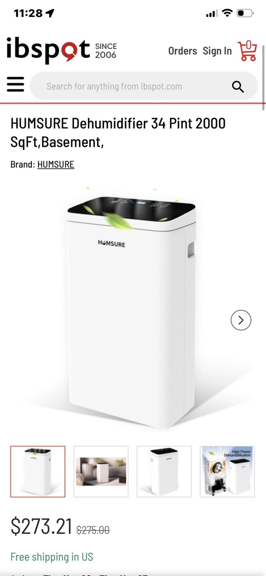 Dehumidifier 