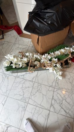 Epoxy flower decor