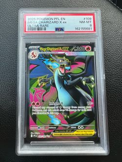 Mega Charizard EX PSA 8