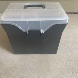 Portable File Storage Box 