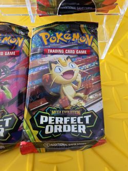 Pokemon perfect order packs