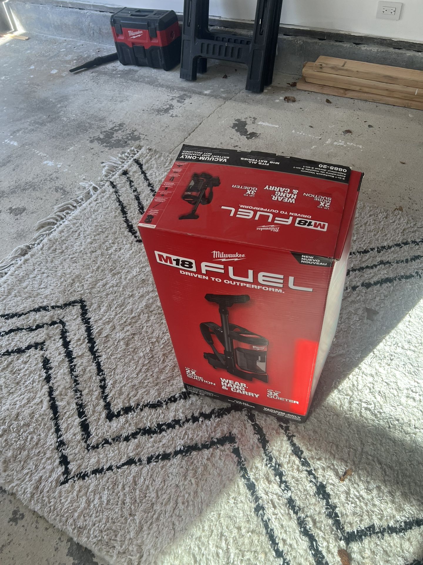 Milwaukee Backpack Vacuum
