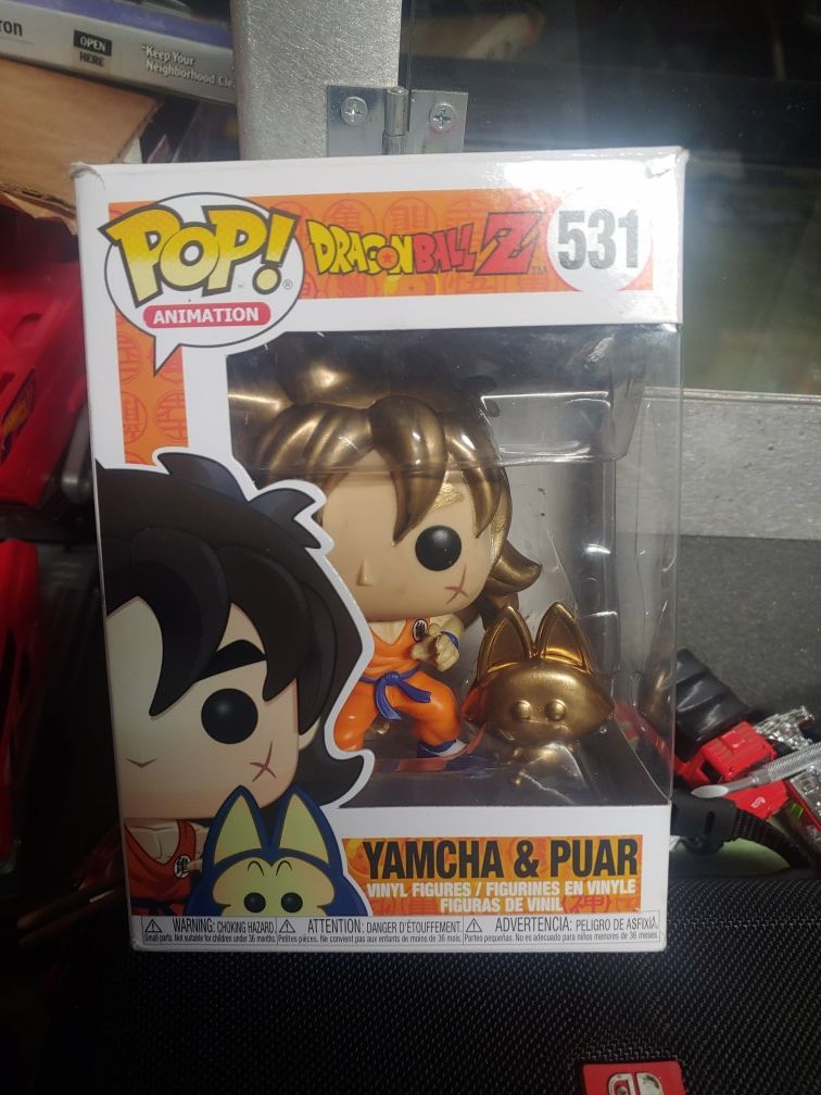 Custom yamcha and puar Funko pop