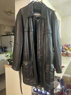 Wilsons Leather Black Jacket