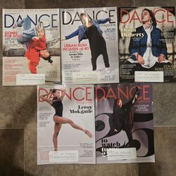 5 DANCE Magazine Bundle  - Brand New
