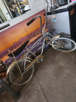 20" Lowrider Crome and Gold Bike