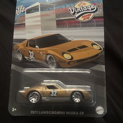 Hot wheels vintage Lamborghini