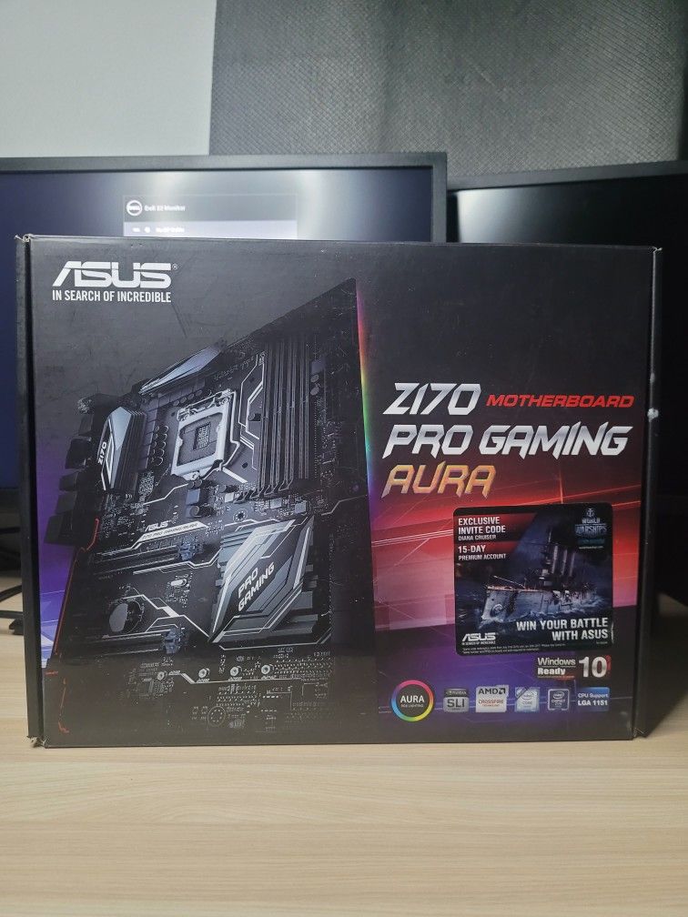 Asus Z170 Pro Gaming/aura I7 6700k