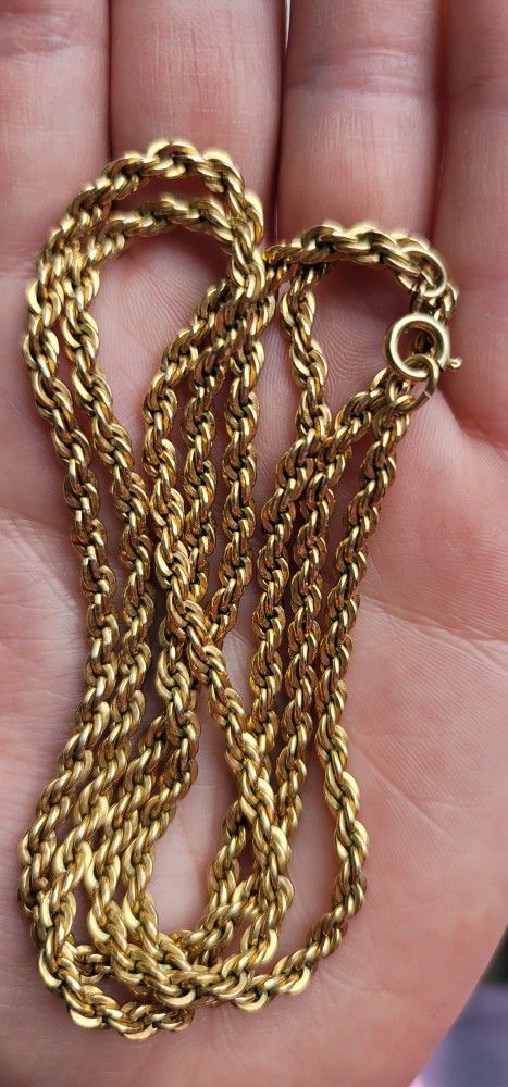 12K Gold Chain
