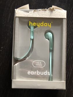 HEYDAY IN-EAR WIRED EARBUDS - TEAL