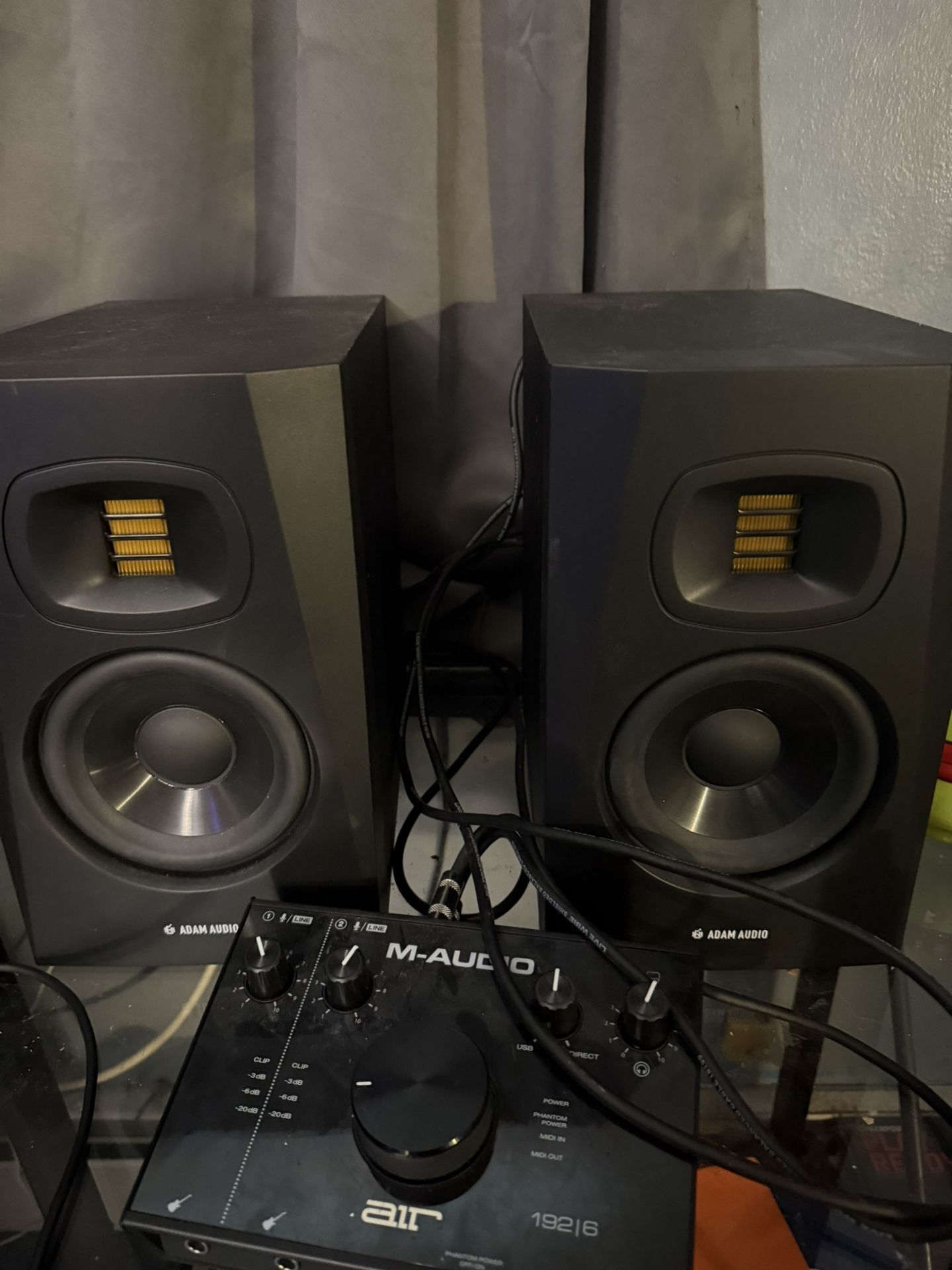 Adam Audio Speakers Plus M Audio Air