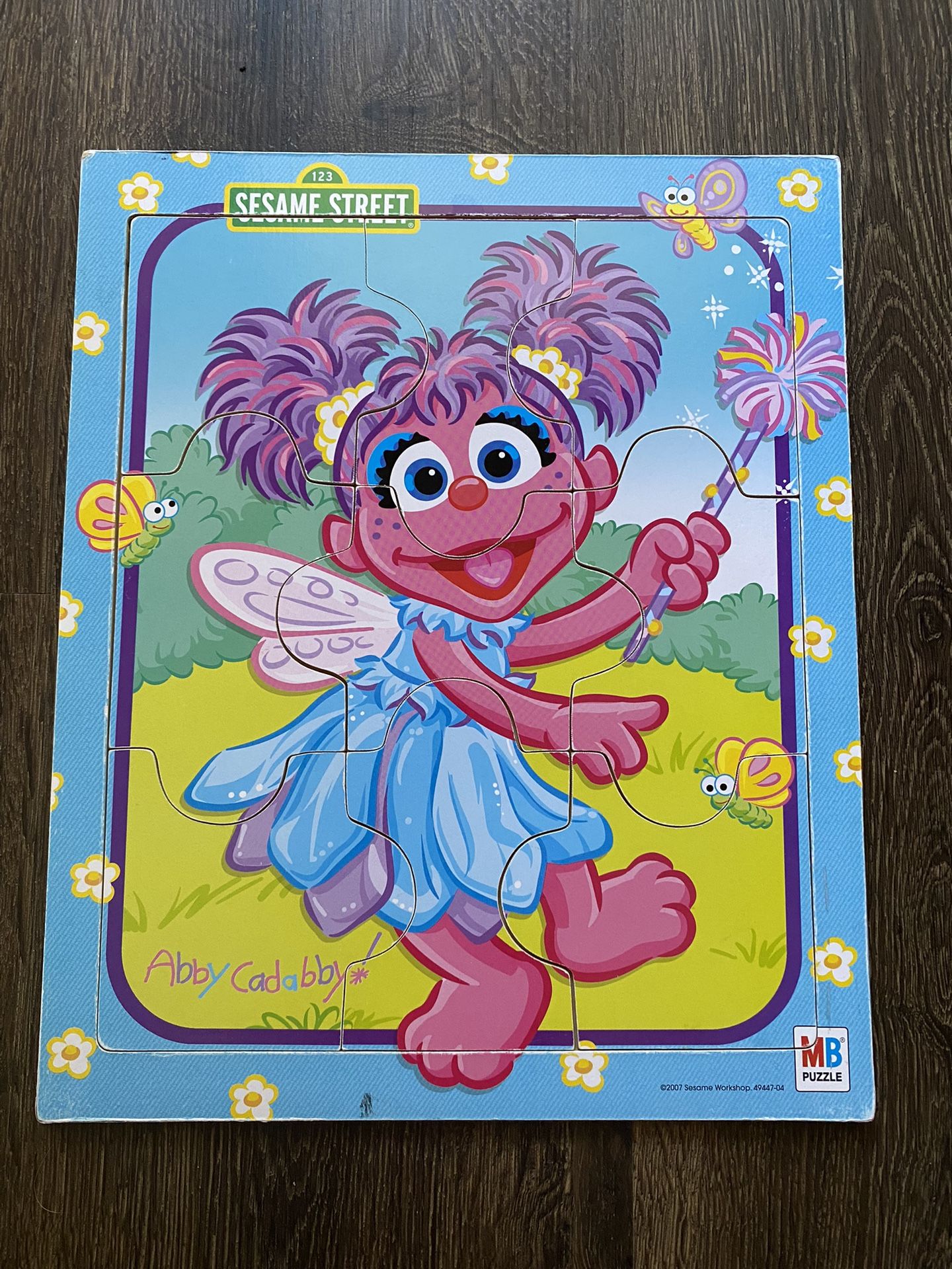 Vintage 2005 Sesame Street Abby Cadabby Jigsaw Puzzle