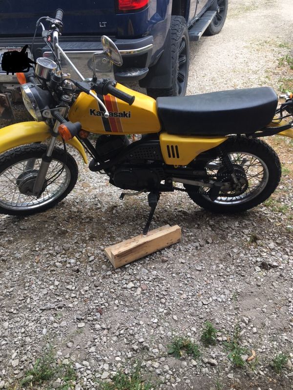 kawasaki 100cc dirt bike