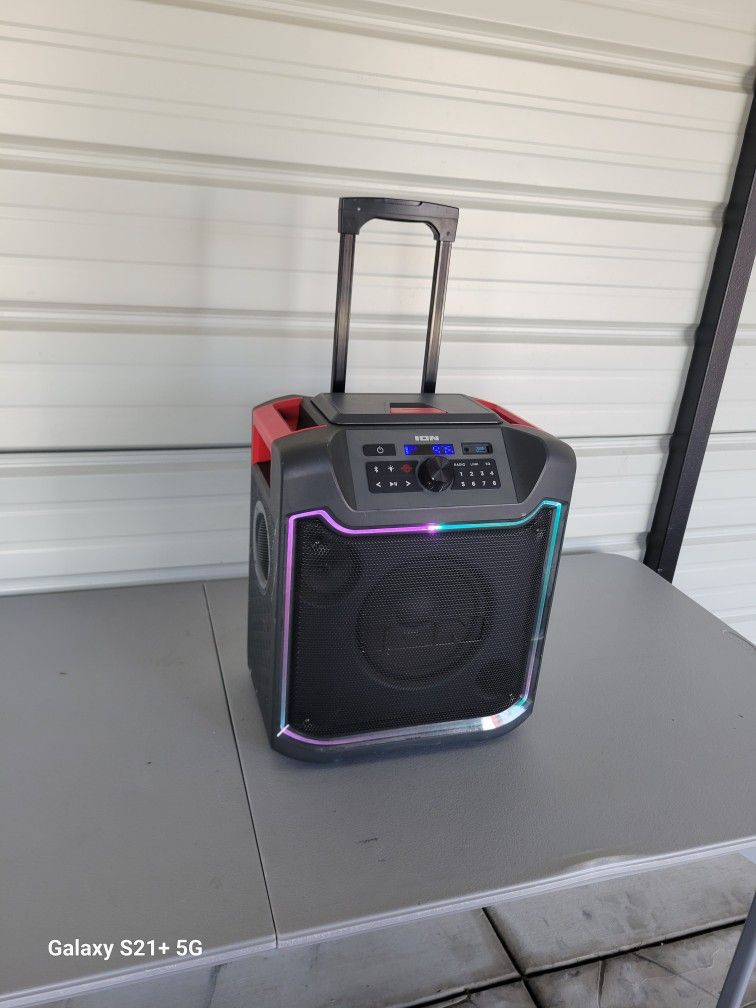 Ion Bluetooth Speaker Rechargeable
