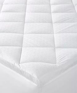 Hotel Collection Luxe Eurotop Mattress Pad, King Fits mattress up to 24” Deep