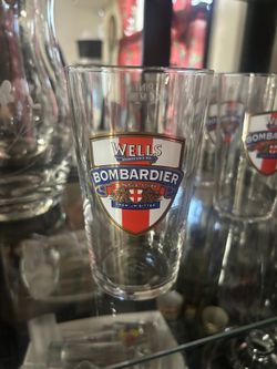Wells Bombardier Premium beer bottles