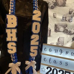 BURBANK HIGH SCHOOL GRADUATION LEI
