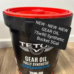 Special Price Gear Oil 75w90 Synthetic Bucket 5Gal High Quality 