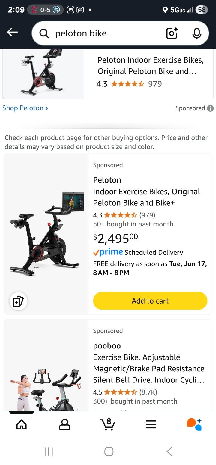 Peloton Bike With Men's 10 Shoes