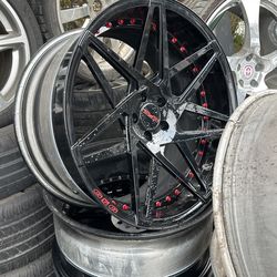Ferrari 458 Wheels And Tires 3 Piece 21-22