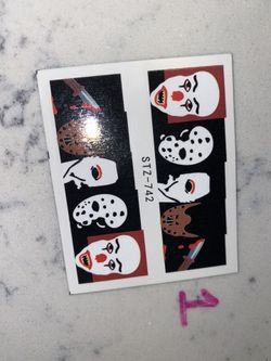 Halloween Nail Decor