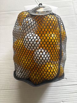 Plastic golf practice balls