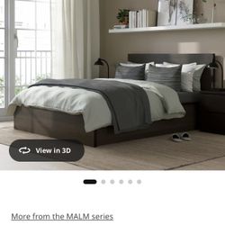 IKEA Malm Queen Bed 