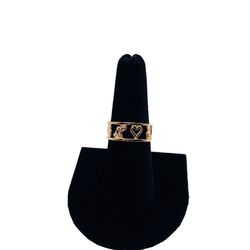 14K Yellow Gold Ladies’ Lucky Ring