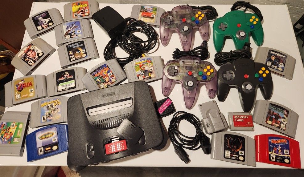 Nintendo Entertainment System Nintendo 64 Bundle
