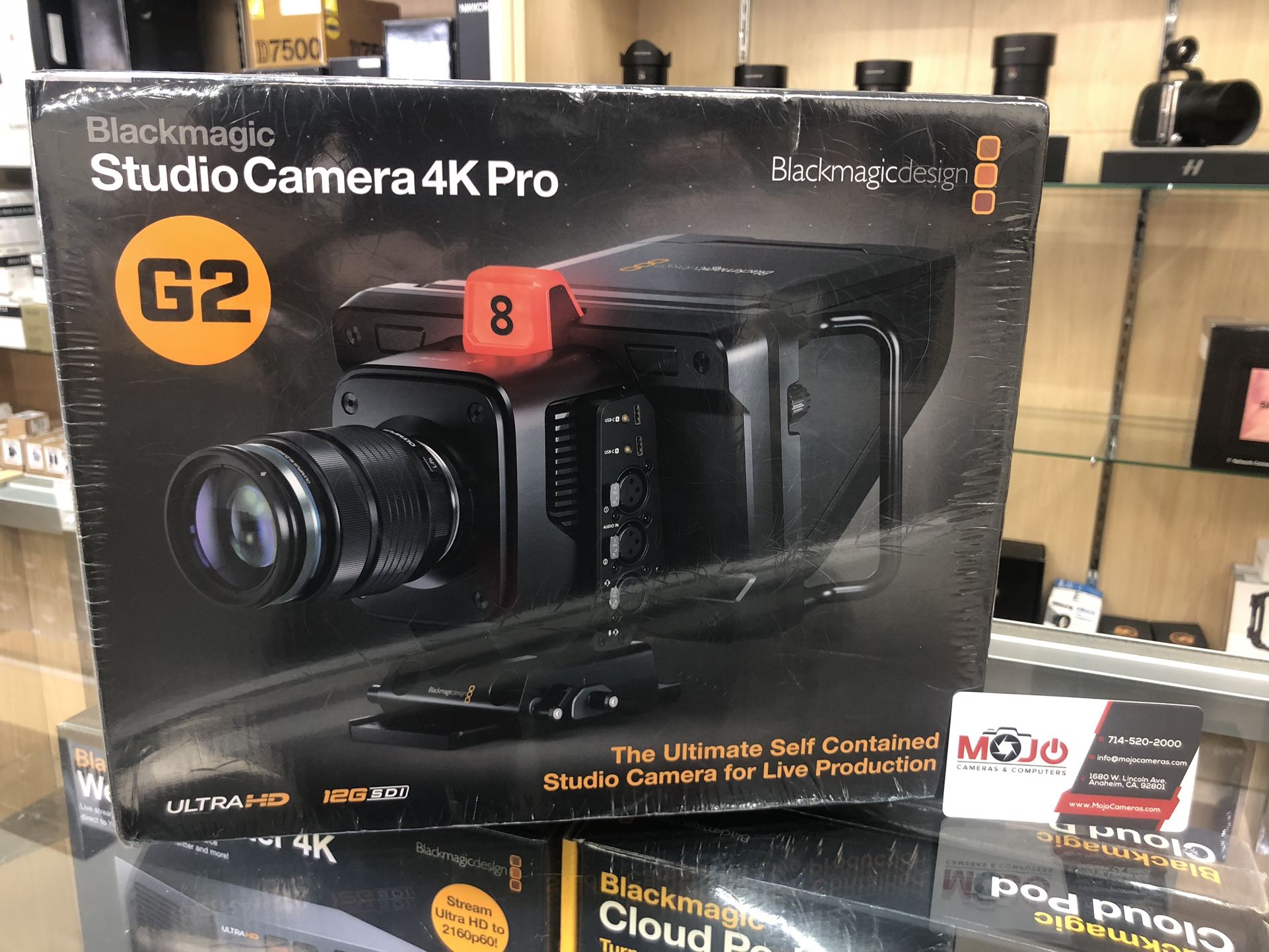 Blackmagic Studio Camera 4k Pro G2