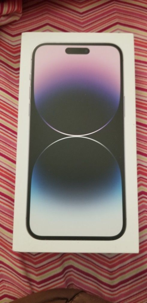 iPhone 14 Promax 128 Gigs Purple UNLOCKED