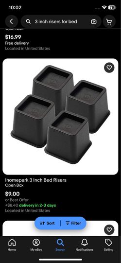 3  inch bed risers
