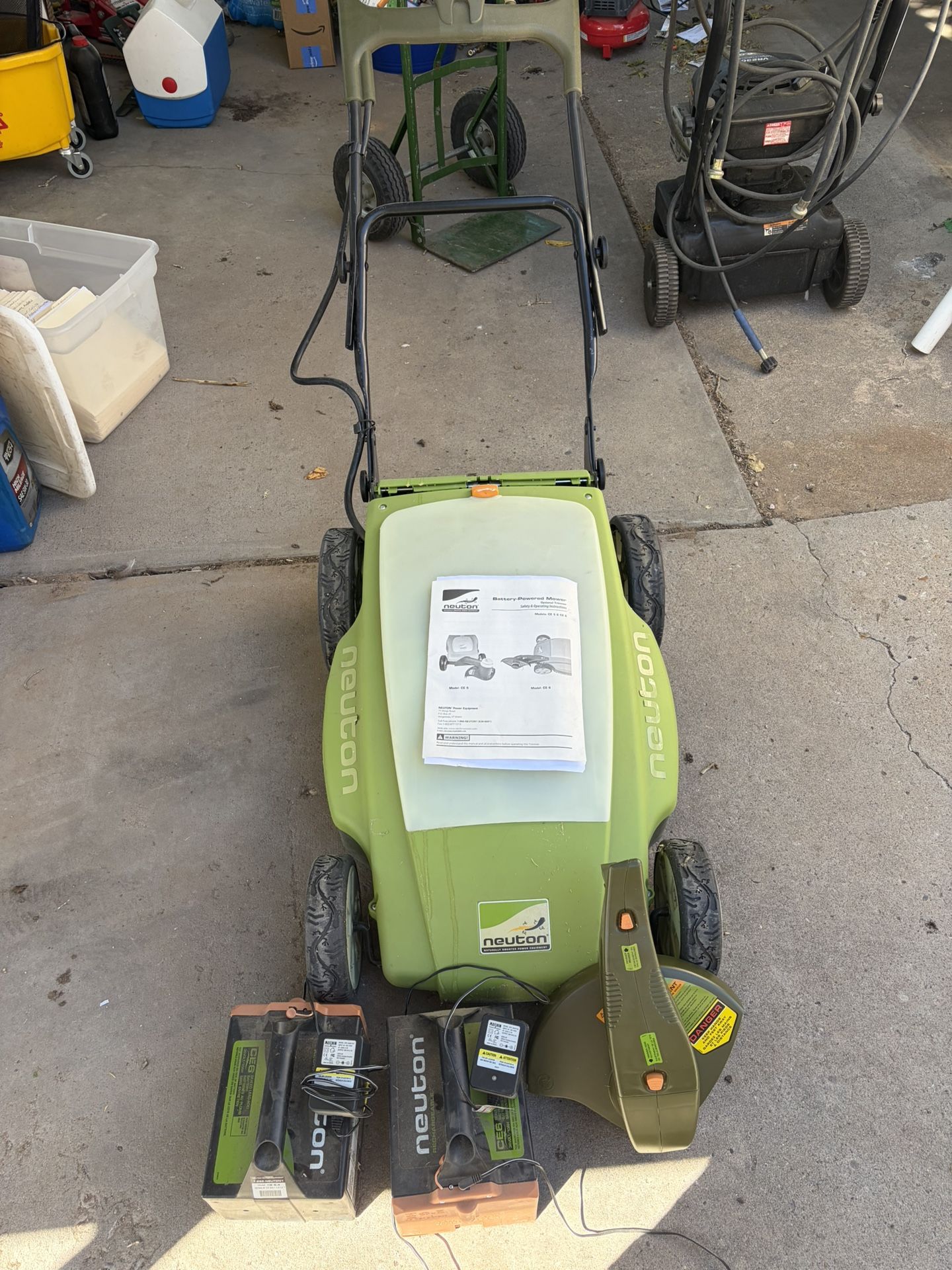 Electric Powered Mower