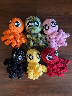 Handmade Crochet Octopus