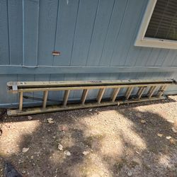 20 Ft Fiberglass Extension Ladder Heavy Duty
