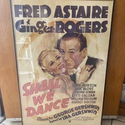 Shall We Dance” Movie Poster (27x40) – Reprint