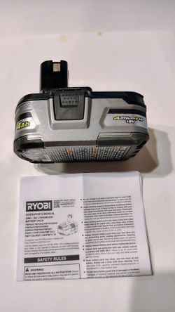 RYOBI P192 18V ONE+ 4AH HIGH CAPACITY BATTERY PACK - GENUINE RYOBI OEM BATTERY