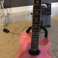 Pink Guitar