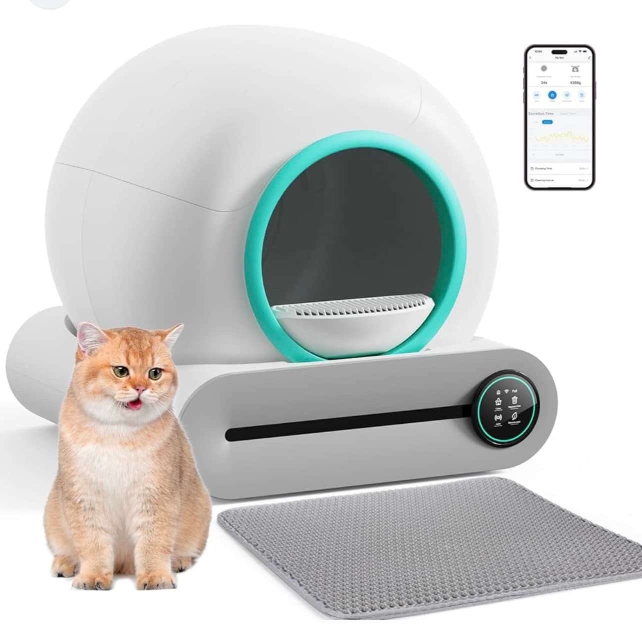 Automatic Self-Cleaning cat litter box
