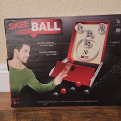 Tabletop Skee-Ball Game