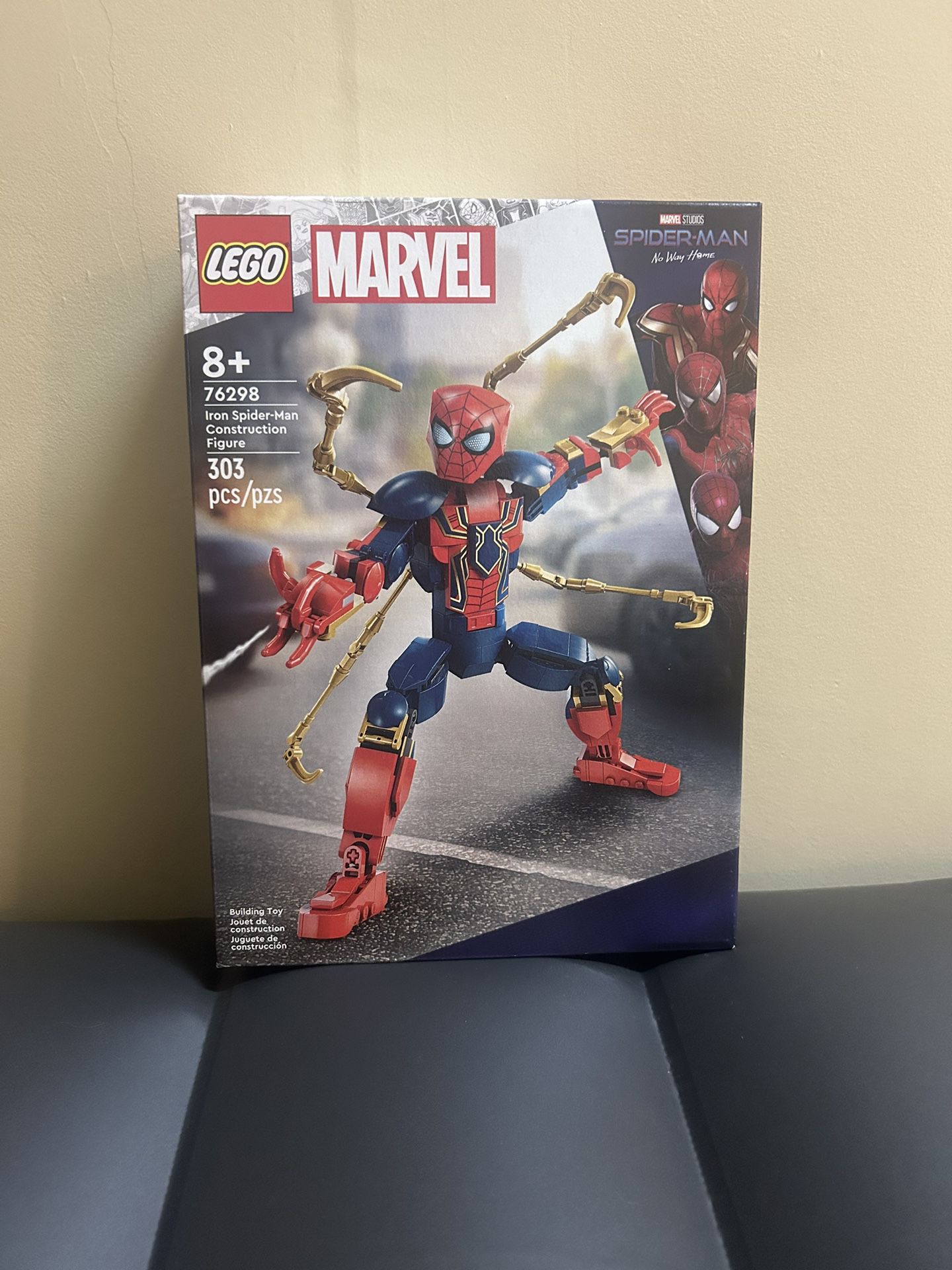 Lego Marvel: Spider Man Iron Construction Figure Set 76298