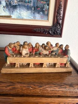 Last Supper Resin Figurine Sculpture
