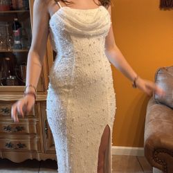 White dress
