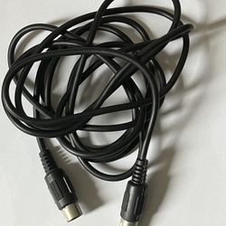 Two Hosa 10’ 5 Pin Midi Keyboard/Synth Cables