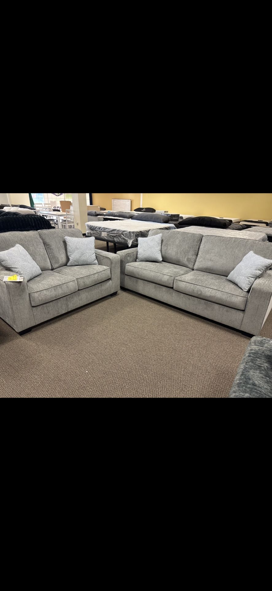 Ashley Sofa And Loveseat Set - Brand New