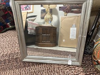 Silver Accent Mirror