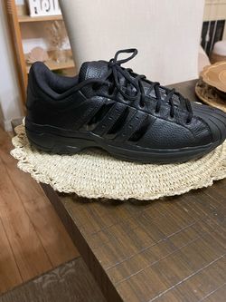 -adidas Pro Model 2G Low Triple Black Men's - adidas Pro Model 2G Low Triple Black Men's - FX710...... leather size 10 used like new