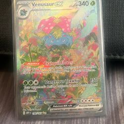 Venusaur Ex Special Illustration Rare 198/165