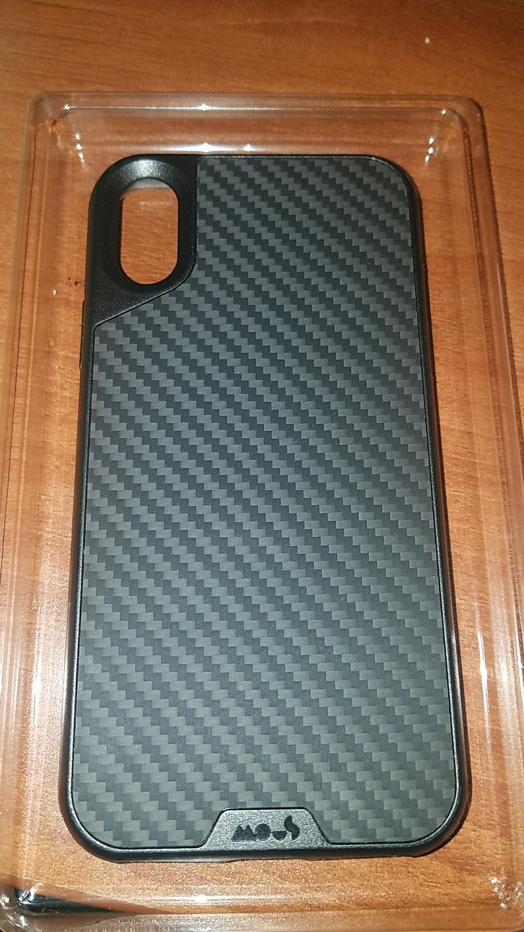 Mous Iphone x protective case made with carbon fiber
